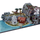 Illustration for article titled This iJurassic Park/i Lego Diorama Combines All Four Movies Into One Massive Display